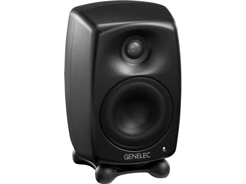 Genelec Studiomonitor G Two ? 50 Watt, Schwarz, Monitor Typ: Nearfield Monitor, Midfield Monitor, Multimedia / Desktop, Lautsprecher Wege: 2-Wege, Lautsprecher Kategorie: Aktiv