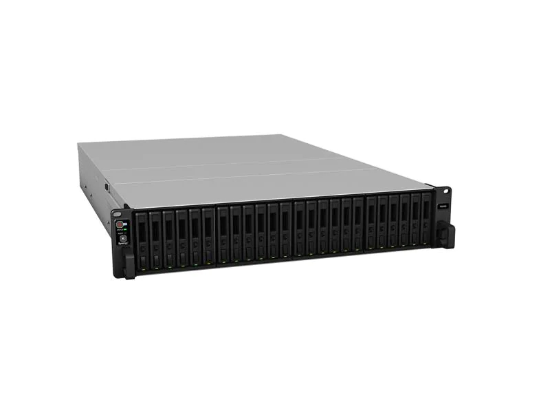 Synology NAS FlashStation FS2500 12-bay, Anzahl Laufwerkschächte: 12, Speicherkapazität: 0 TB, Arbeitsspeicher erweiterbar: Ja, Schnittstellen: SATA, PCI-Express, Type-A USB 3.0 (3.1 / 3.2 Gen. 1), RAID: Ja, Hot-Swap Unterstützung: Ja