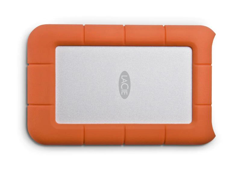 LaCie Rugged Mobile Disk 2.5" 2TB, 5400rpm, USB 3.0, extern, silber/orange