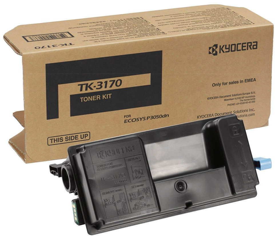 KYOCERA TK3170 | 15500 Seiten KYOCERA Tonerkassette inklusive Resttonerbehälter, schwarz