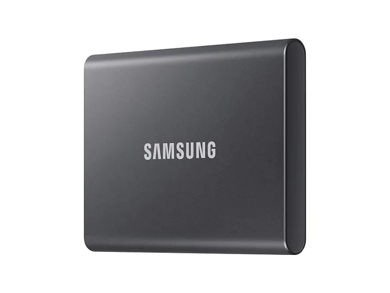 SAMSUNG MEMORY SSD Portable T7 1TB MU-PC1T0T/WW USB 3.1 Gen. 2 Titan Grey