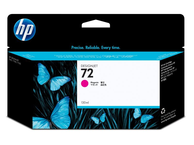 HP Tintenpatrone 72 magenta C9372A DesignJet T1100 130ml