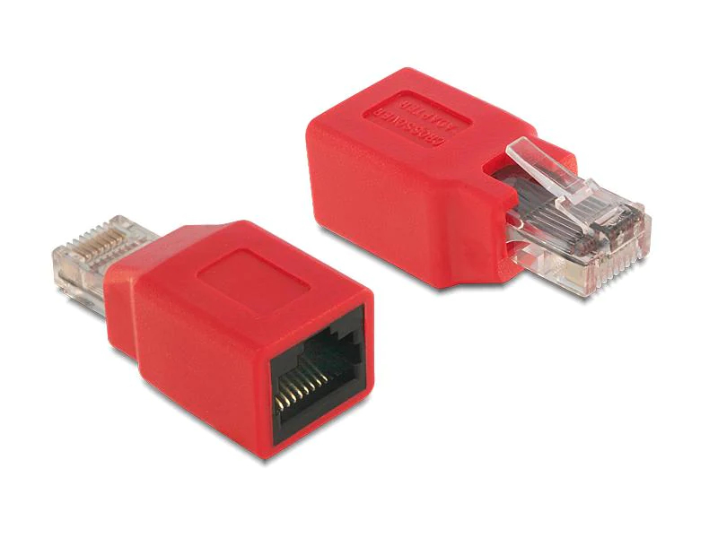 Delock Crossoveradapter RJ45 1 Stück, Zubehörtyp: Crossoveradapter, Verpackungseinheit: 1 Stück