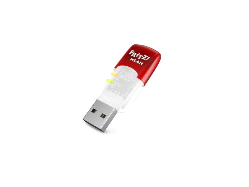 AVM WLAN-AC USB-Stick FRITZ! 430 MU-MIMO International, Antennenanschluss: Kein externer Anschluss, Antennengewinn Max.: 2 dBi, Anzahl WLAN Streams: 1x1, Formfaktor: Extern, Frequenzband: 2.4 GHz, 5 GHz, Höhe Slot-Blech: Extern