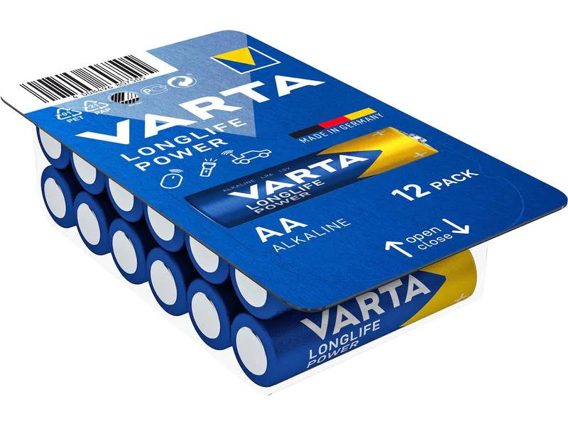 Varta Batterie AA Longlife Power 12 Stück