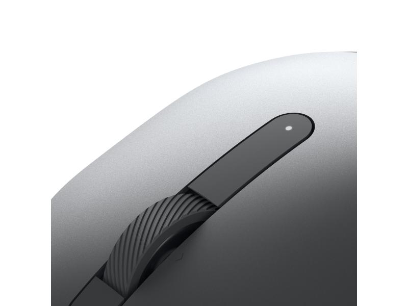 DELL Mobile Maus Pro Wireless MS5120W Titan Gray, Maus-Typ: Business, Bedienungsseite: Rechtshänder, Maus Features: Scrollrad; Daumentaste, Farbe: Grau; Titanium, Verbindungsart: Kabellos, Schnittstelle: Bluetooth; USB