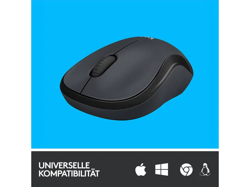 Logitech Maus M220 Silent Schwarz