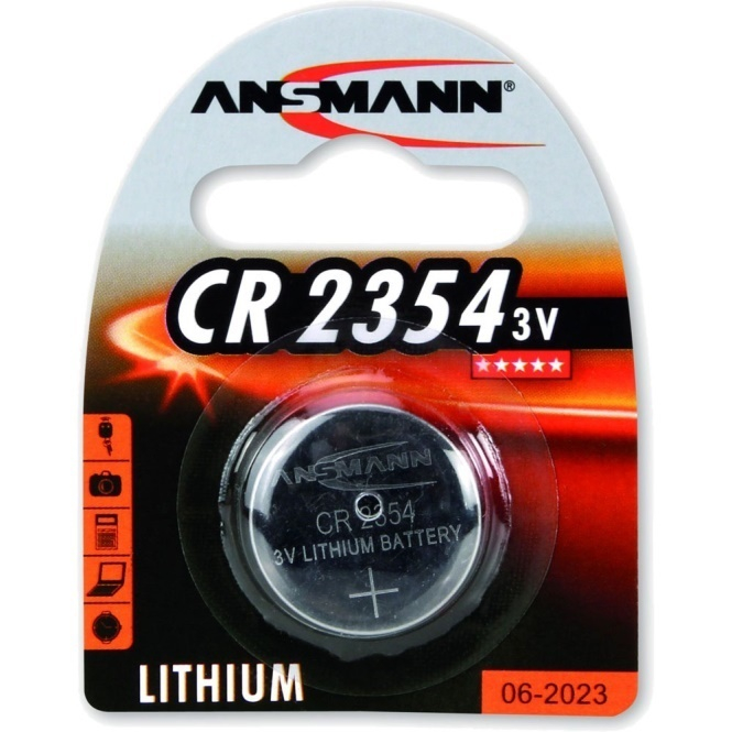 ANSMANN Lithium Knopfzelle CR2354,3 Volt,1er Blister