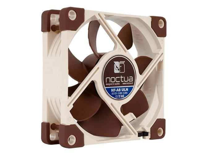 Noctua Gehäuselüfter NF-A8-ULN Lüfterdimension: 80 mm, Schnittstellen: 3-Pin, 10,4 dB(A)