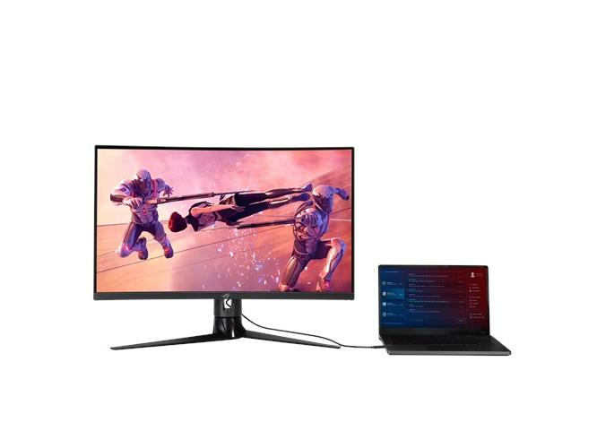 ASUS Display ROG Strix XG32VC Curved Gaming, 31.5 inch, WQHD 2560x1440, 170Hz Above 144Hz, Extreme Low Motion Blur Sync