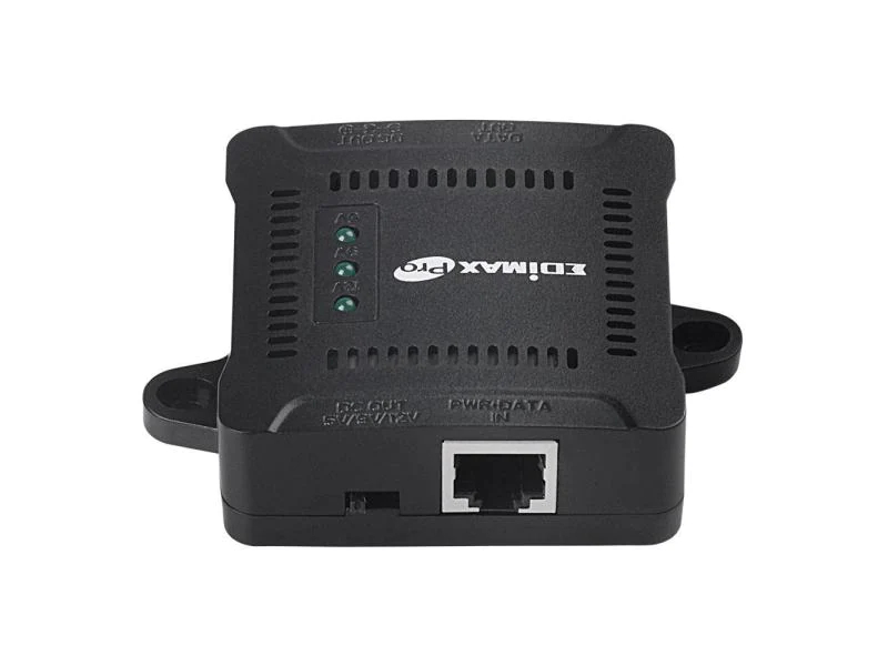 Edimax PoE+ Splitter GP-101S 1 Gbps, 5,9,12 Volt, Produkttyp: PoE+ Splitter, RJ-45 Geschwindigkeit: 10/100/1000 Mbit/s, Leistung PoE pro Port: 30 W, PoE Standard: 802.3af/at PoE+, Aussenanwendung: Nein