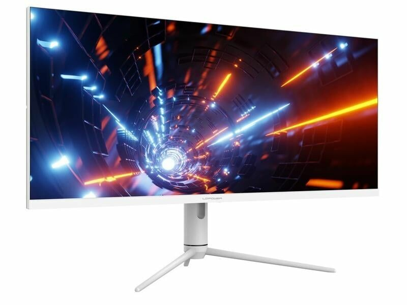 LC-Power Monitor LC-M40-UWQHD-144, Bildschirmdiagonale: 40 ", Auflösung: 3440 x 1440 (UWQHD), Bildwiederholrate: 144 Hz, Anschlüsse: DisplayPort, HDMI, Anwendungsbereich: Gaming, Ergonomie: Neigbar, Höhenverstellbar