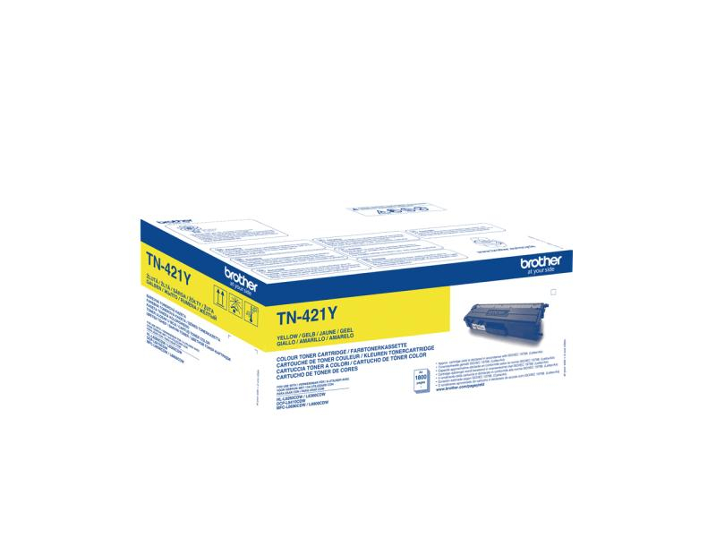 BROTHER Toner yellow TN-421Y HL-L8260CDW 1800 Seiten