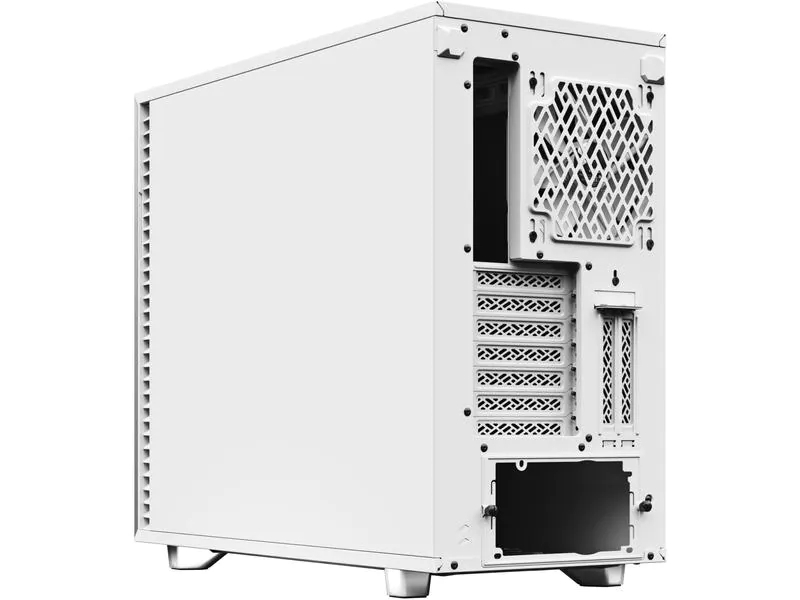 Fractal Design PC-Gehäuse Define 7 Weiss, Unterstützte Mainboards: E-ATX, ATX, Mini-ITX, Micro-ATX, Gehäuse Bauart: Mid-Tower, Detailfarbe: Weiss, Anzahl Lüfterplätze: 9, Sichtfenster: Nein, Netzteil vorinstalliert: Nein