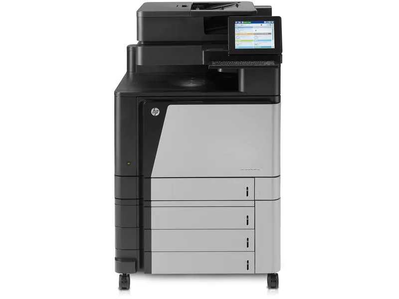 Hewlett-Packard HP EP FLOW MFP M880Z, Farblaser Drucker, A3, 46 Seiten pro Minute, Drucken, Scannen, Kopieren, Fax, Duplex