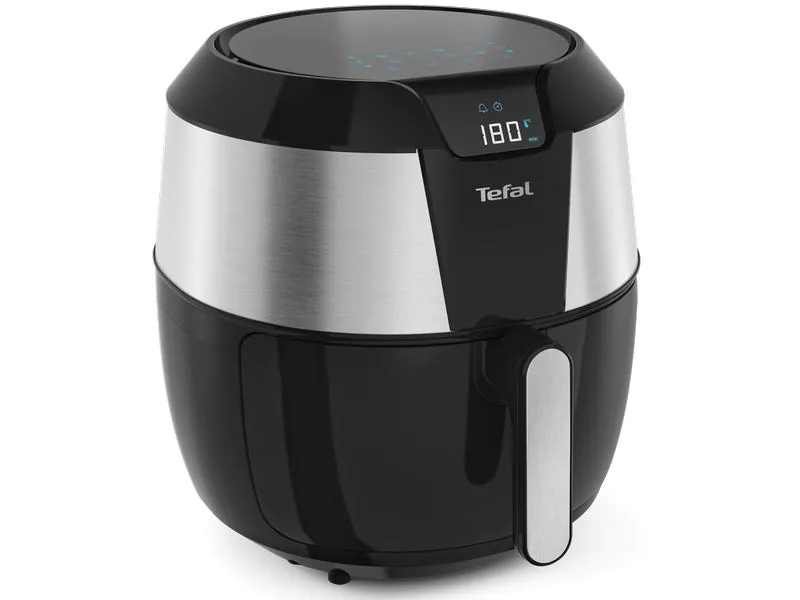 Tefal Heissluft-Fritteuse EasyFry XXL 1.6 kg, Schwarz/Silber, Detailfarbe: Silber, Schwarz, Frittiermethode: Heissluft, Display vorhanden: Ja, Multifunktionsgerät: Ja