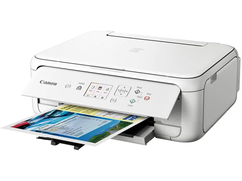 Canon Multifunktionsdrucker Pixma TS5151, Druckertyp: Farbig, Drucktechnik: Tintenstrahl, Total Fassungsvermögen Papierzuführungen: 120 Seiten, Mobildruck: Ja, Anzahl Papierzuführungen (maximal): 0, Druckgeschwindigkeit (farbig): 6.8 ppm