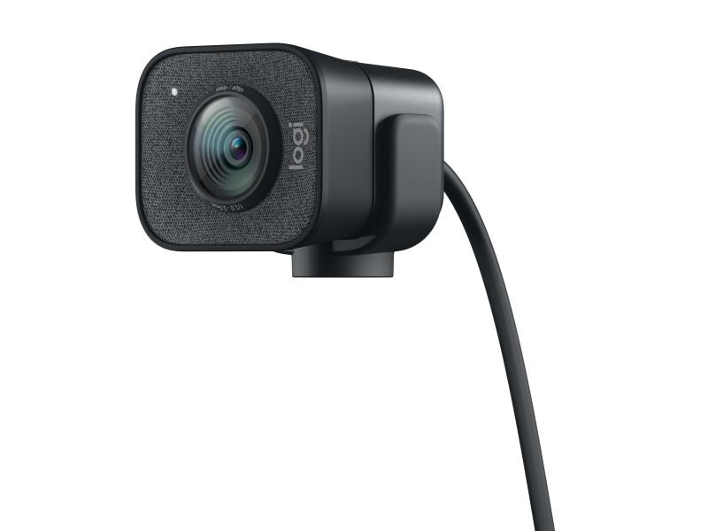 Logitech Webcam StreamCam Grafit, Eingebautes Mikrofon, Schnittstellen: USB Typ C, Webcam Auflösung: 1920 x 1080 (Full HD)