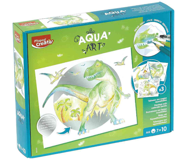 Maped Creativ Aquarell-Set AQUA ART "DINOSAURIER"