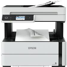 Epson EcoTank ET-M3180, Schwarzweiss Tintenstrahl Drucker, A4, 39 Seiten pro Minute, Drucken, Scannen, Kopieren, Fax, Duplex