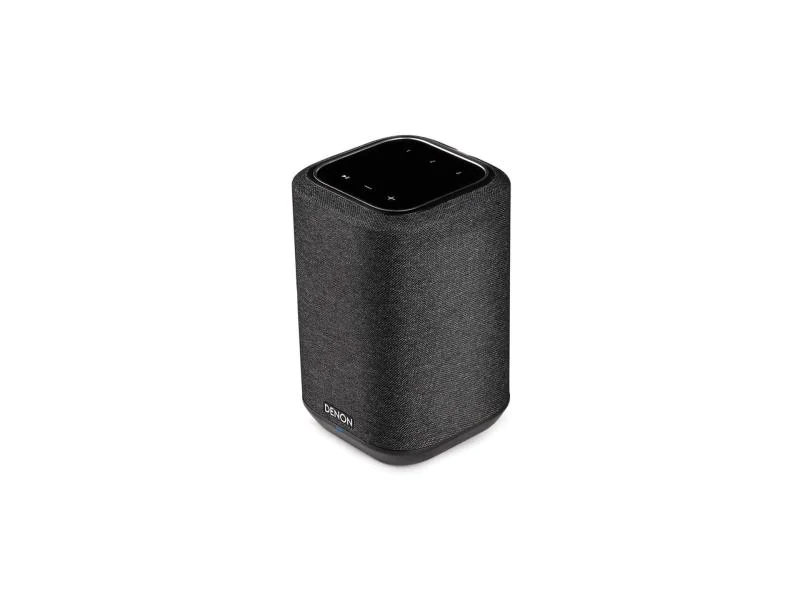 Denon Lautsprecher Home 150, Typ: Lautsprecher, Radio Tuner: Internetradio (TuneIn), Verbindungsmöglichkeiten: 3,5 mm Klinke, AirPlay 2, Bluetooth, USB, WLAN, Ausstattung: Bluetooth, HiRes-Audio, AirPlay 2, Heos, Farbe: Schwarz, System-Kompatibilität: G