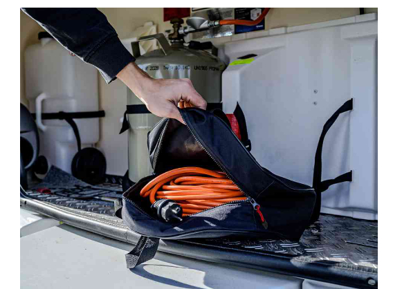 brennenstuhl Tasche für Verlängerungskabel, schwarz