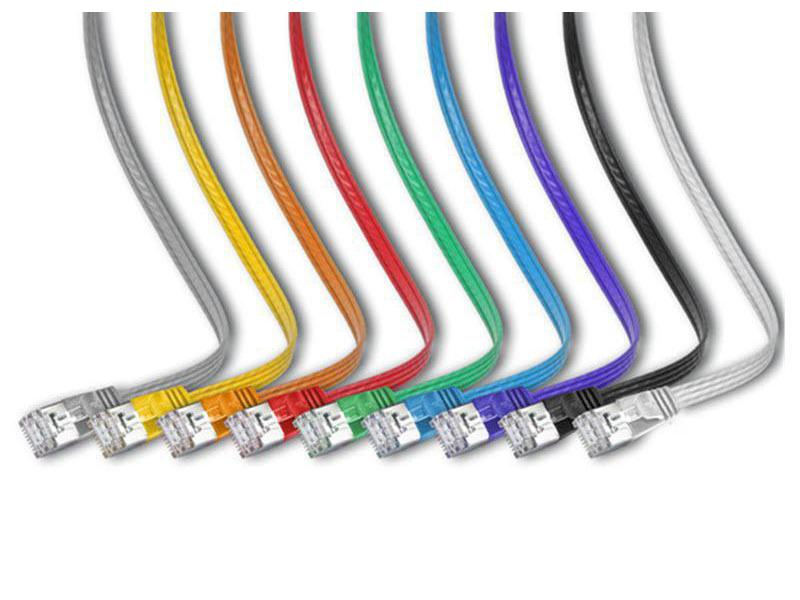 Wirewin Slimpatchkabel Cat 6, STP, 20 m, Grau, Farbe: Grau, Form: Flach, Zusatzfunktionen: Mit Klinkenschutz, Längenaufdruck auf Stecker, Länge: 20 m, Anschlüsse LAN: RJ45 - RJ45, Produkttyp: Slimpatchkabel