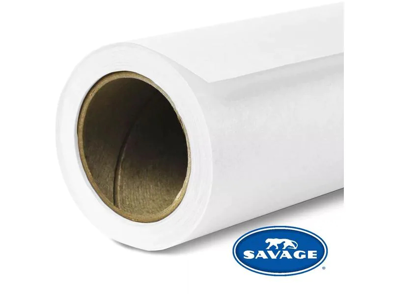 Savage Hintergrund 2.72 x 11m Hintergrundpapier superweiss