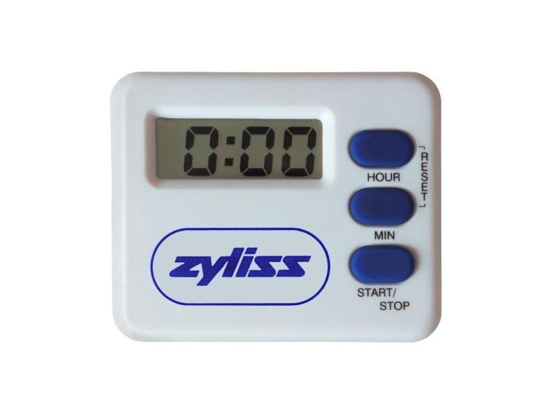 Zyliss Küchentimer Classic Weiss Blau, Funktionen: Alarm; Zeit, Farbe: Weiss; Blau, Material: ABS, Displaytyp: Digital