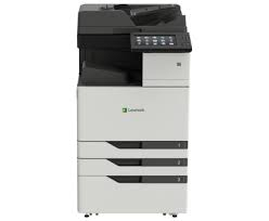 LEXMARK CX923dxe, Farblaser Drucker, A3, 55 Seiten pro Minute, Drucken, Scannen, Kopieren, Fax, Duplex