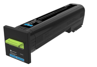 LEXMARK Toner Rück. cyan CS820/CX82x