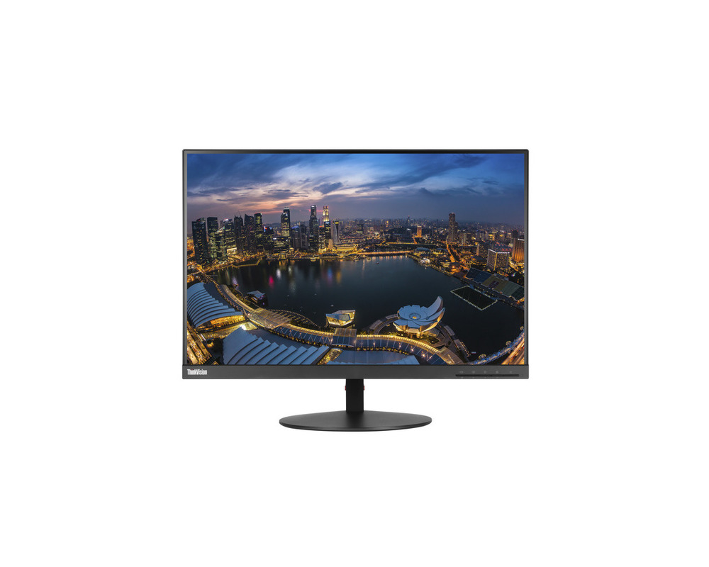 Lenovo ThinkVision T24d-10, 24 Zoll LED, 1920 x 1200 Pixel Full HD, 16:10, VGA HDMI USB, Schwarz