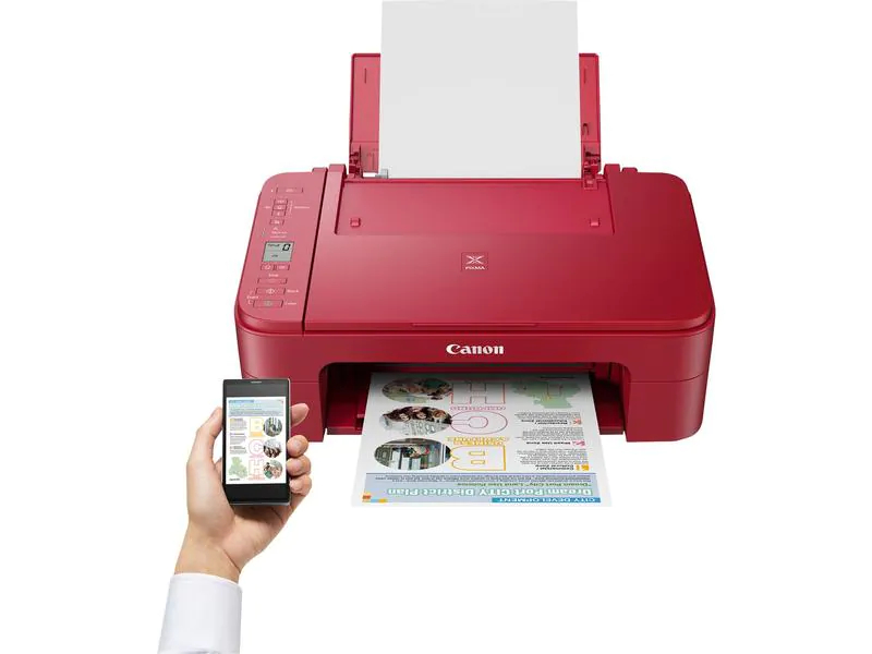 PIXMA TS3352 RED INKJET MFP A4 COLOUR  NMS IN MFP