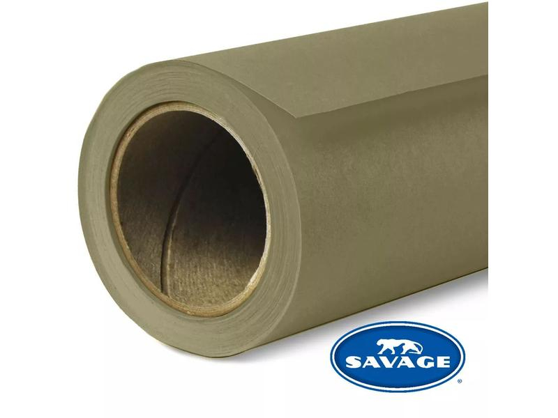 Savage Hintergrund Papier 2.72 x 11m Olive Green