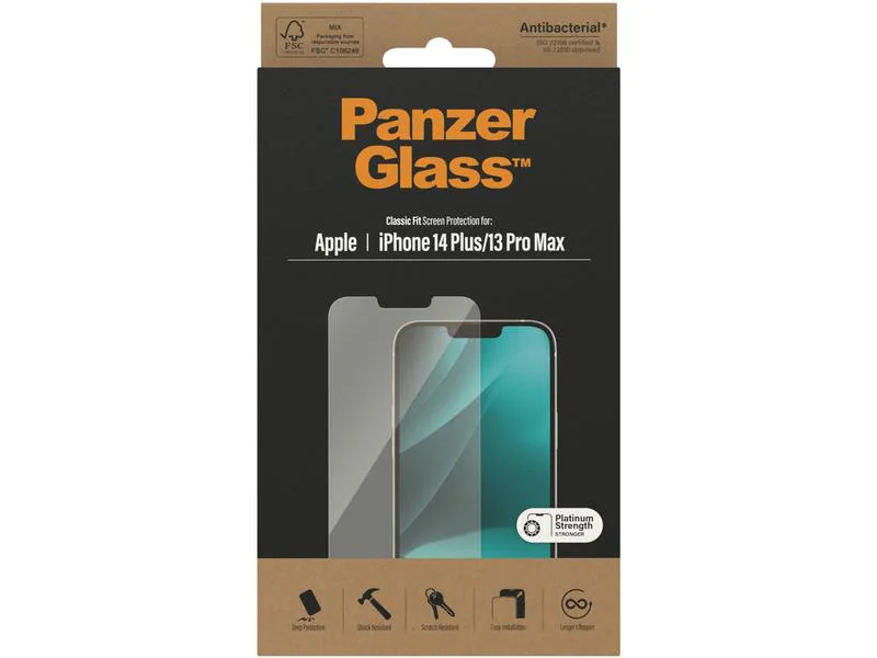 Panzerglass Displayschutz Classic Fit iPhone 14 Plus