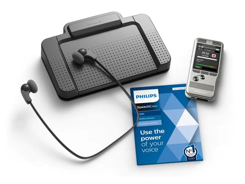 PHILIPS Diktier- und Wiedergabe-Set Pocket Memo DPM6700