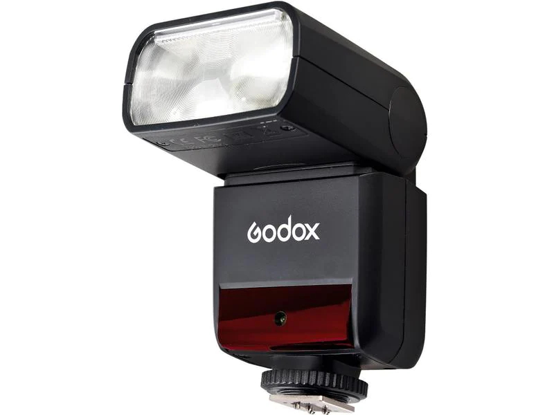 Godox Blitzgerät TT350N, Belichtungskontrolle: TTL, Leitzahl: 36, Kompatible Kamerahersteller: Nikon, Kapazität Wattstunden: 3 Wh