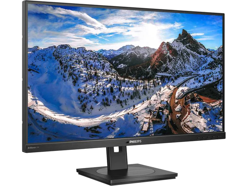 27" IPS Monitor, 3840 x 2160, 60 Hz, Displayport, HDMI, USB-C, 4ms, Pivot, Speaker, 150mm höhenverstellbar