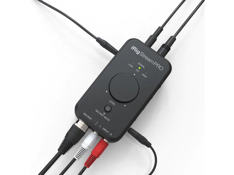 IK Multimedia Audio Interface iRig Stream Pro, Mic-/Linekanäle: 4, Abtastrate: 96 kHz, Samplingtiefe: 24 bit