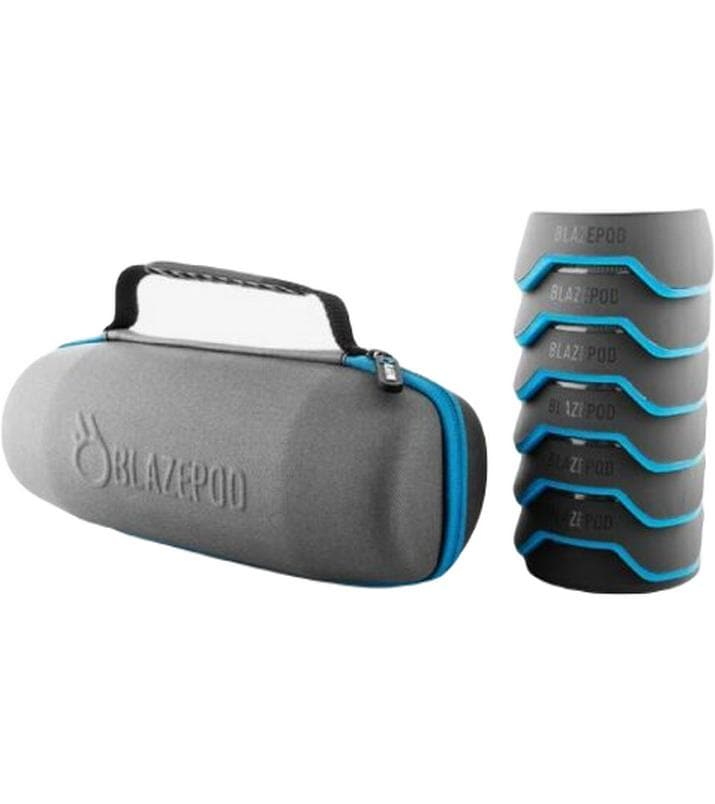 Blazepod Trainer Kit 6 Pods, Länge: 33 cm, Farbe: Grau, Sportart: Fitness, Sprossenzahl: 0