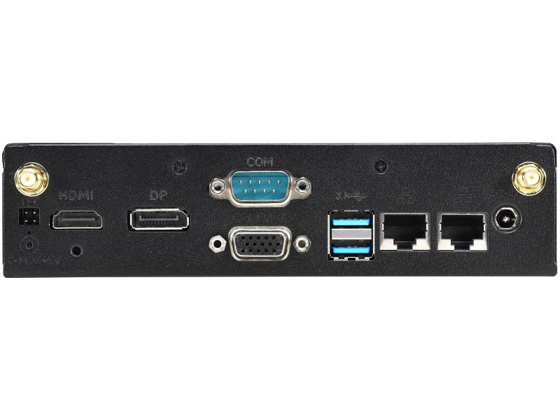 Shuttle Barebone XPC slim DS10U5 Schwarz, Prozessortyp: Intel Core i5-8265U, Arbeitsspeicher Bauform: SO-DIMM, Anzahl Erweiterungsschnittstellen: 1, Kühlungstyp: Passiv, Arbeitsspeicher-Typ: DDR4, Anzahl Laufwerkschächte: 1 ×