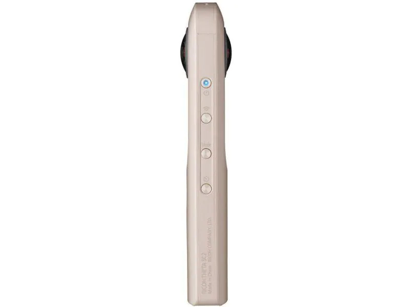 Ricoh 360°-Videokamera THETA SC2 Beige, Kapazität Wattstunden: 0 Wh, Bildfrequenz: 30 fps, Fotoauflösung: 14 Megapixel, Bluetooth, WLAN, Videoauflösung: 3840 x 1920, Speicherkartentyp: Kein