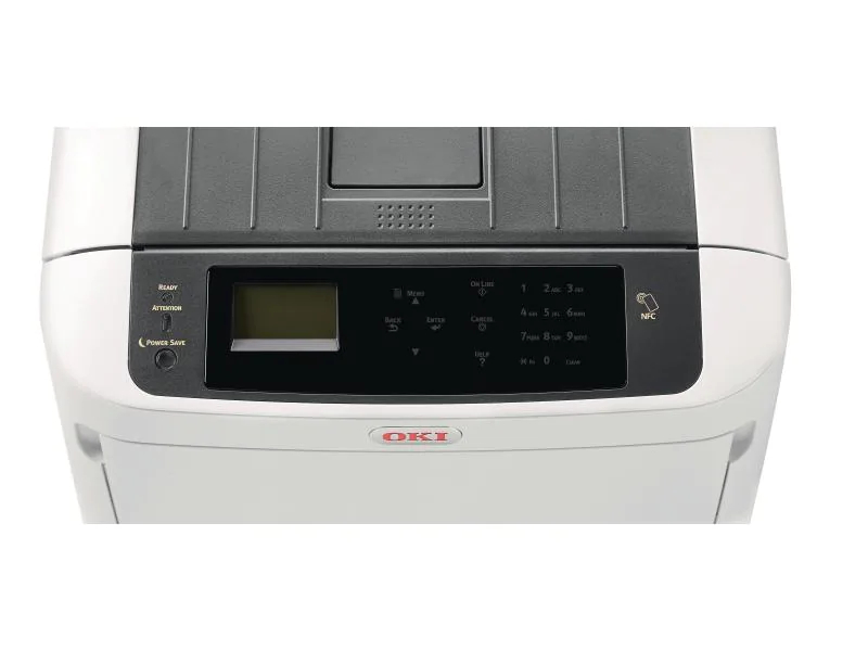 OKI C844dnw, Farblaser Drucker, A3, 36 Seiten pro Minute, Drucken, Duplex und WLAN