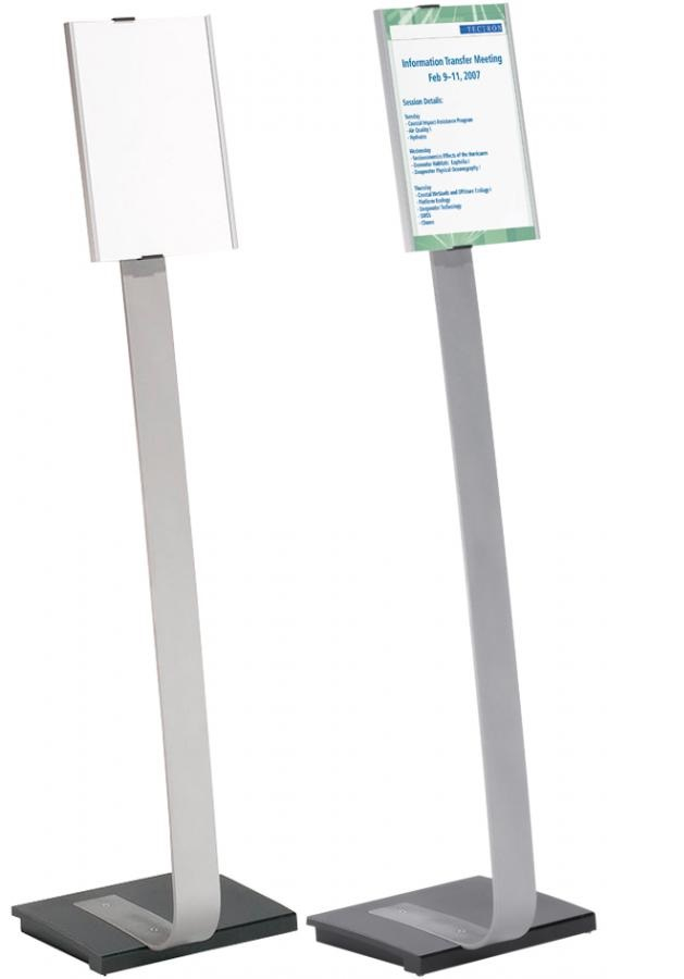 DURABLE Kappen INFO SIGN REFILL, schwarz