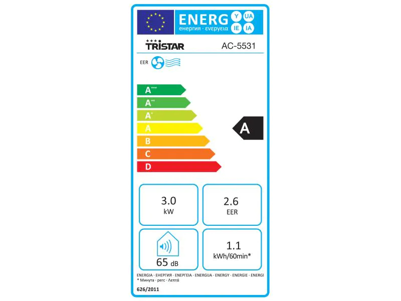 Tristar Klimagerät AC-5531 (90 m³)