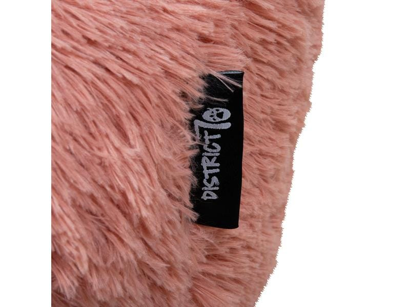 District 70 Hunde-Bett Fuzz, Pink, L