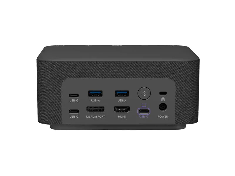 Logitech Logi Dock for Teams - Dockingstation - USB-C - HDMI, DP - Bluetooth