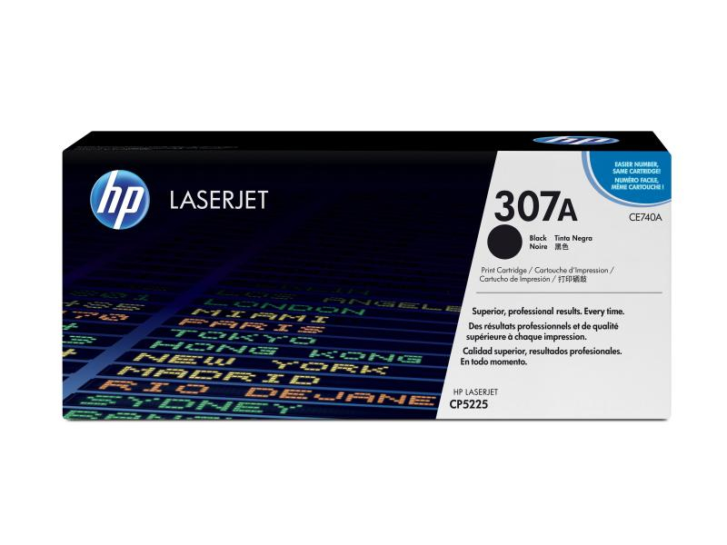 HP Toner-Modul 307A schwarz CE740A Color LJ CP5225 7000 Seiten