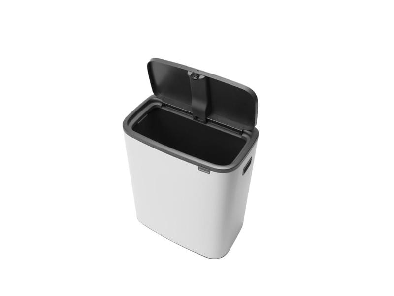 Brabantia Recyclingbehälter Bo Touch Bin 60 Liter, Weiss