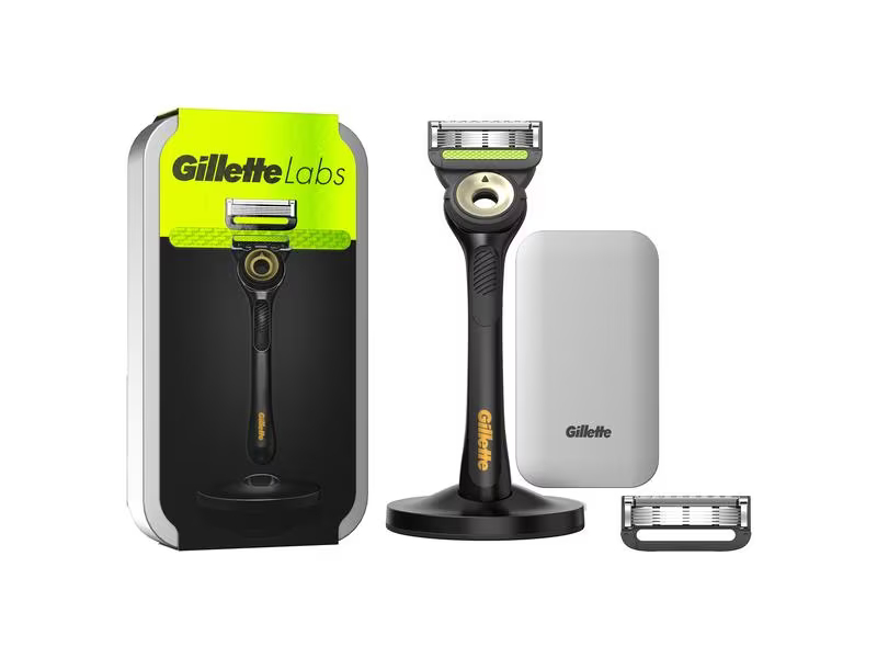 Gillette Labs Rasierapparat, Einweg Rasierer: Nein, Typ: Klingen Rasierer, Anwender: Herren, Körperbereich: Gesicht, Natürlich Leben: Keine Besonderheiten